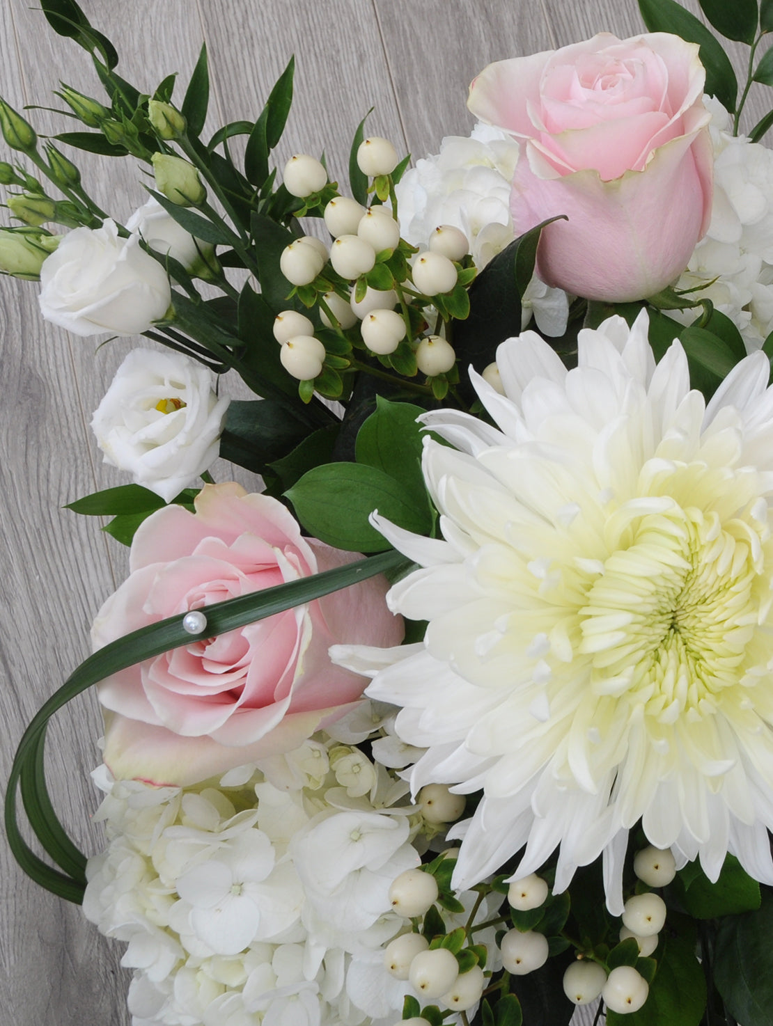 Bouquet de fleurs on pense à toi