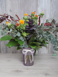 Bouquet créatif végétal