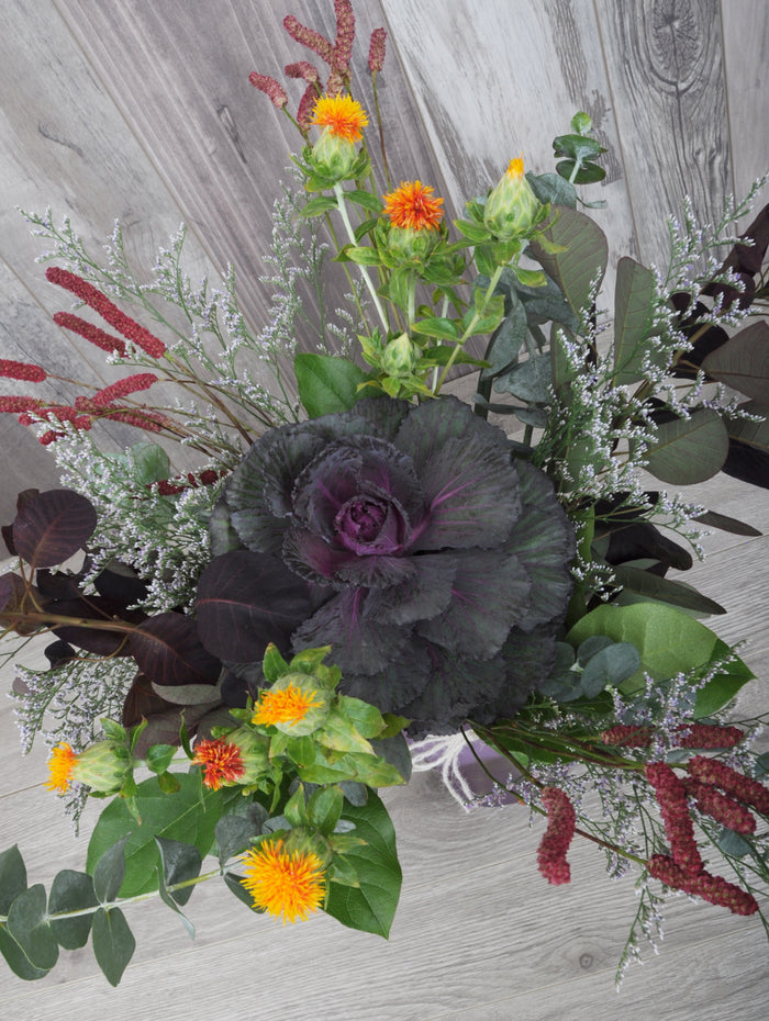 Bouquet créatif végétal