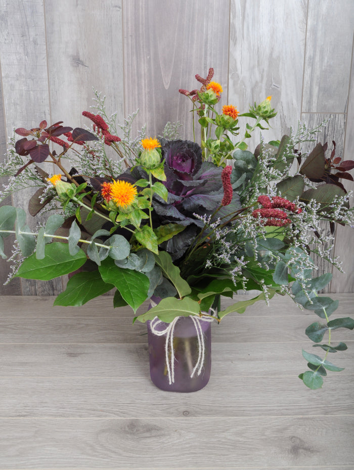 Bouquet créatif végétal