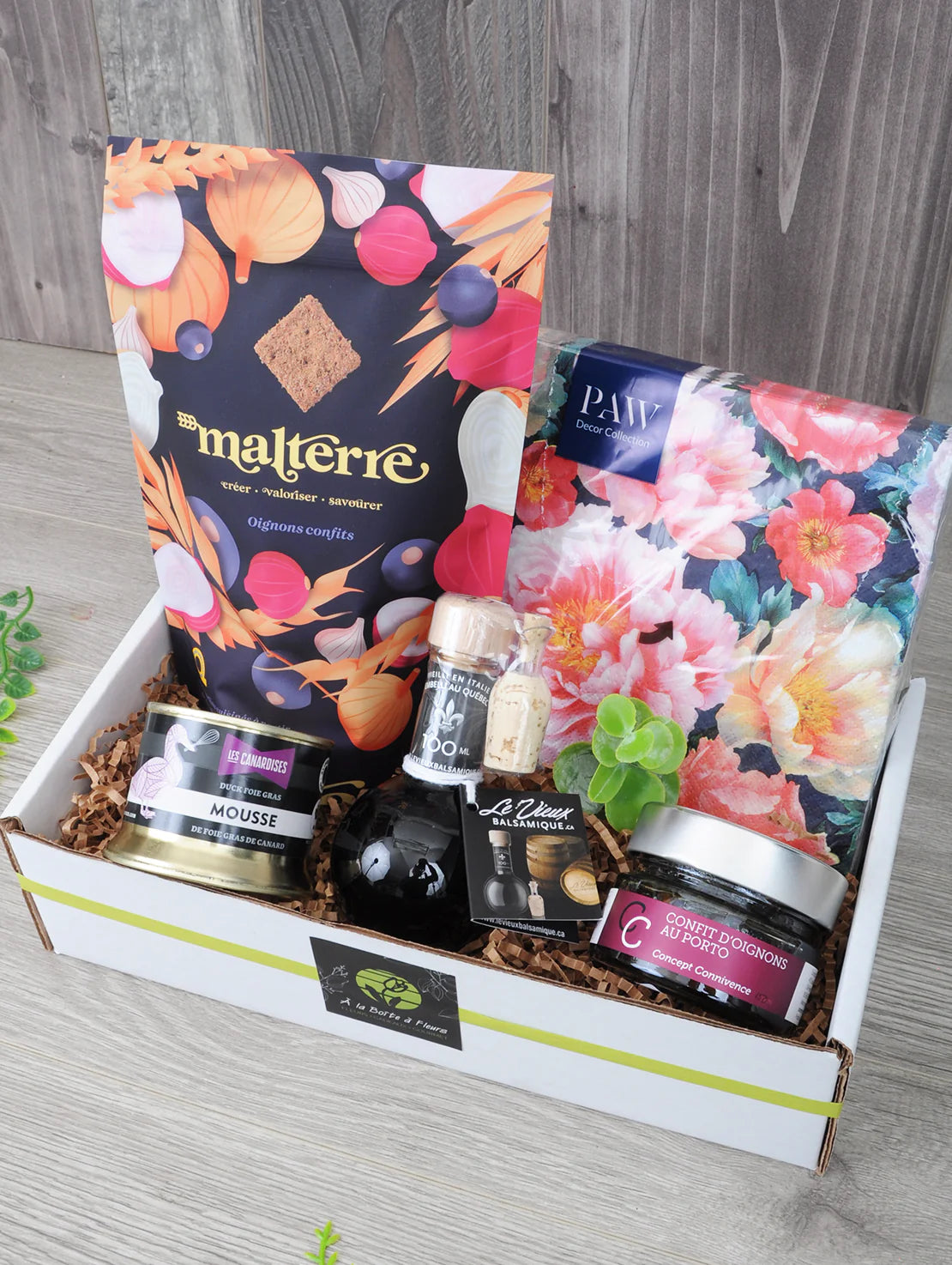 Boite cadeau apéro gourmet