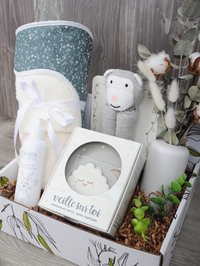 Boîte cadeau bébé douillet