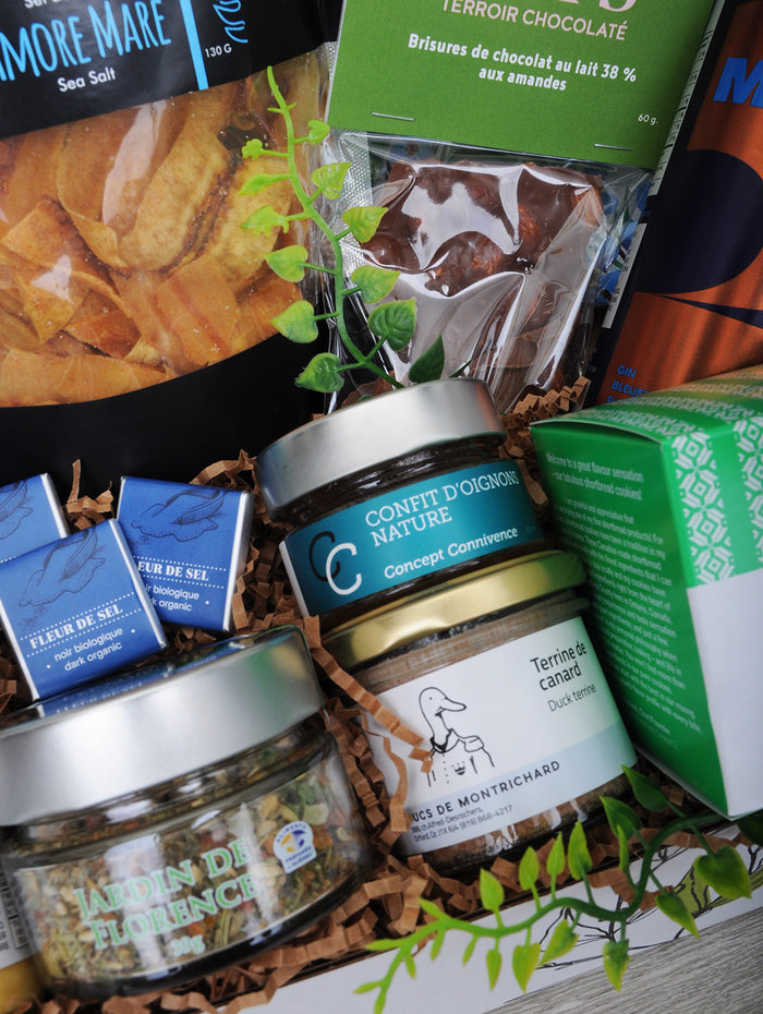 Gourmandises en boîtes