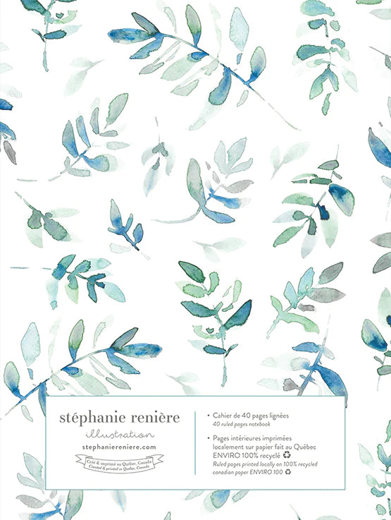 Trio cahiers de notes Stéphanie Renière