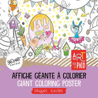 Coloriage gent pico tatoo pâques