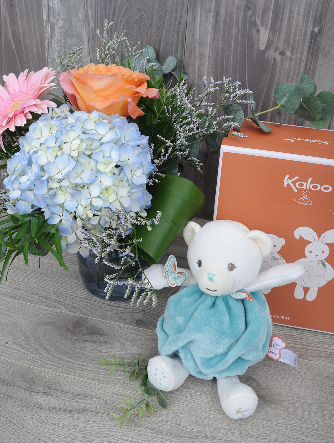 Cadeau fleuri pour une nouvelle maman