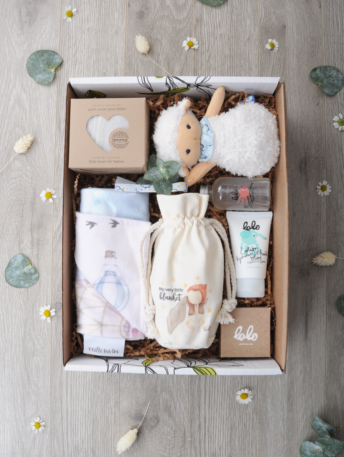 Coffret cadeau bébé au chaud