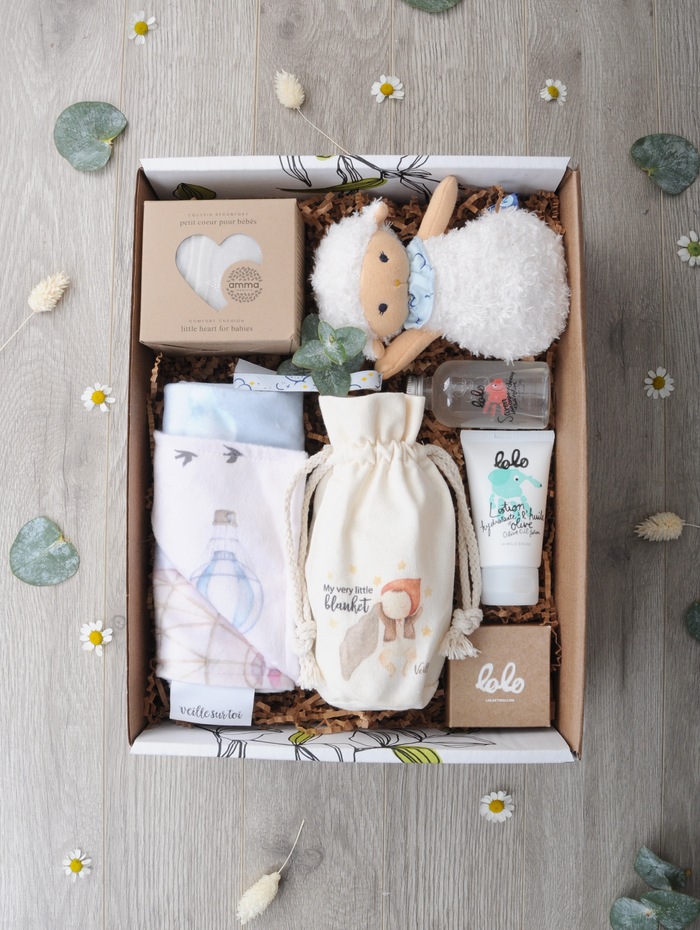 Coffret cadeau bébé au chaud