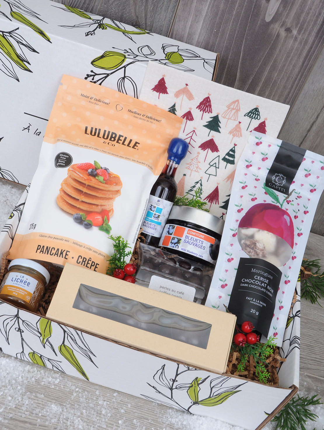 Déjeuner de Noël savoureux