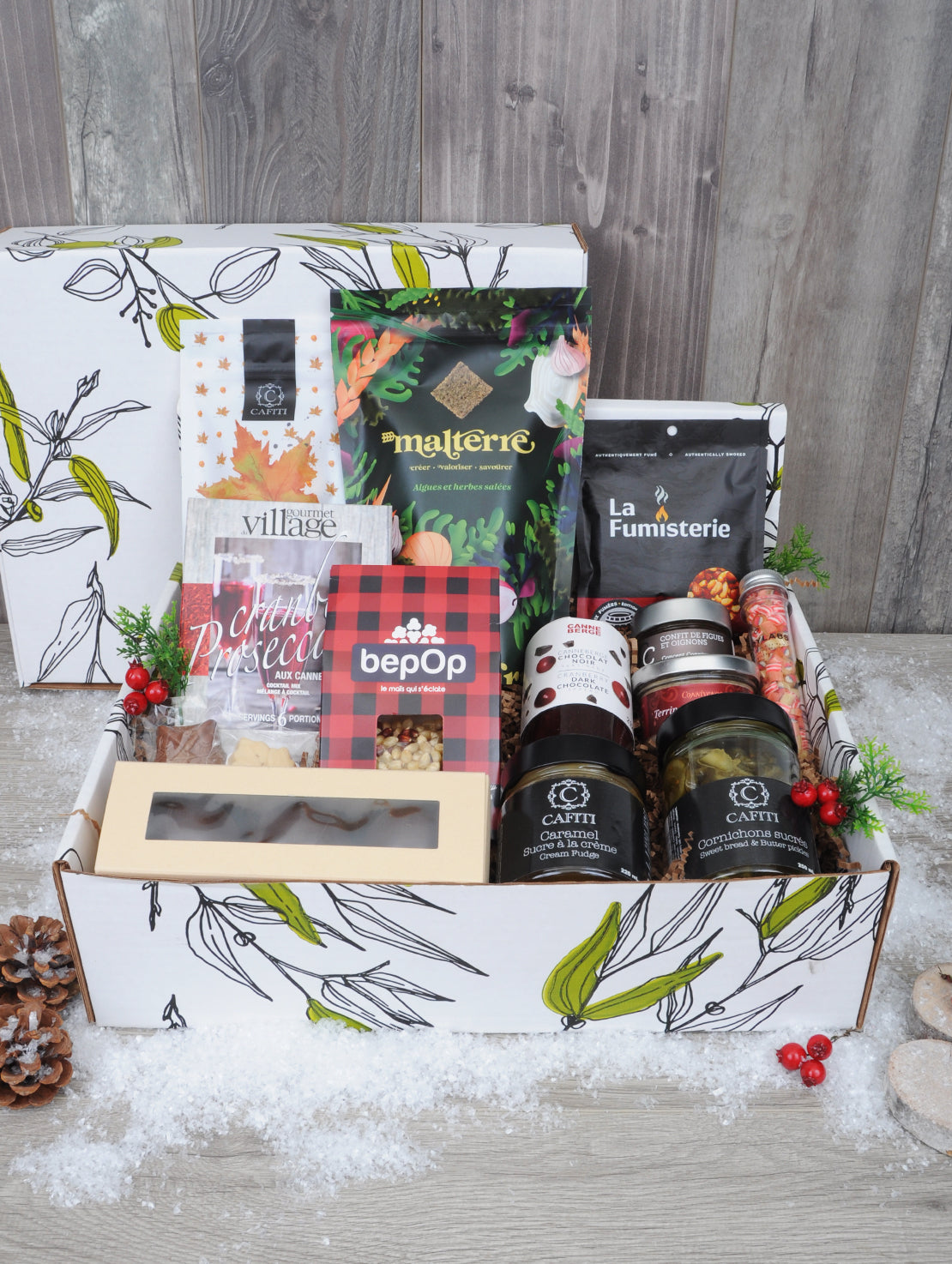 Boîte cadeau pour gourmand