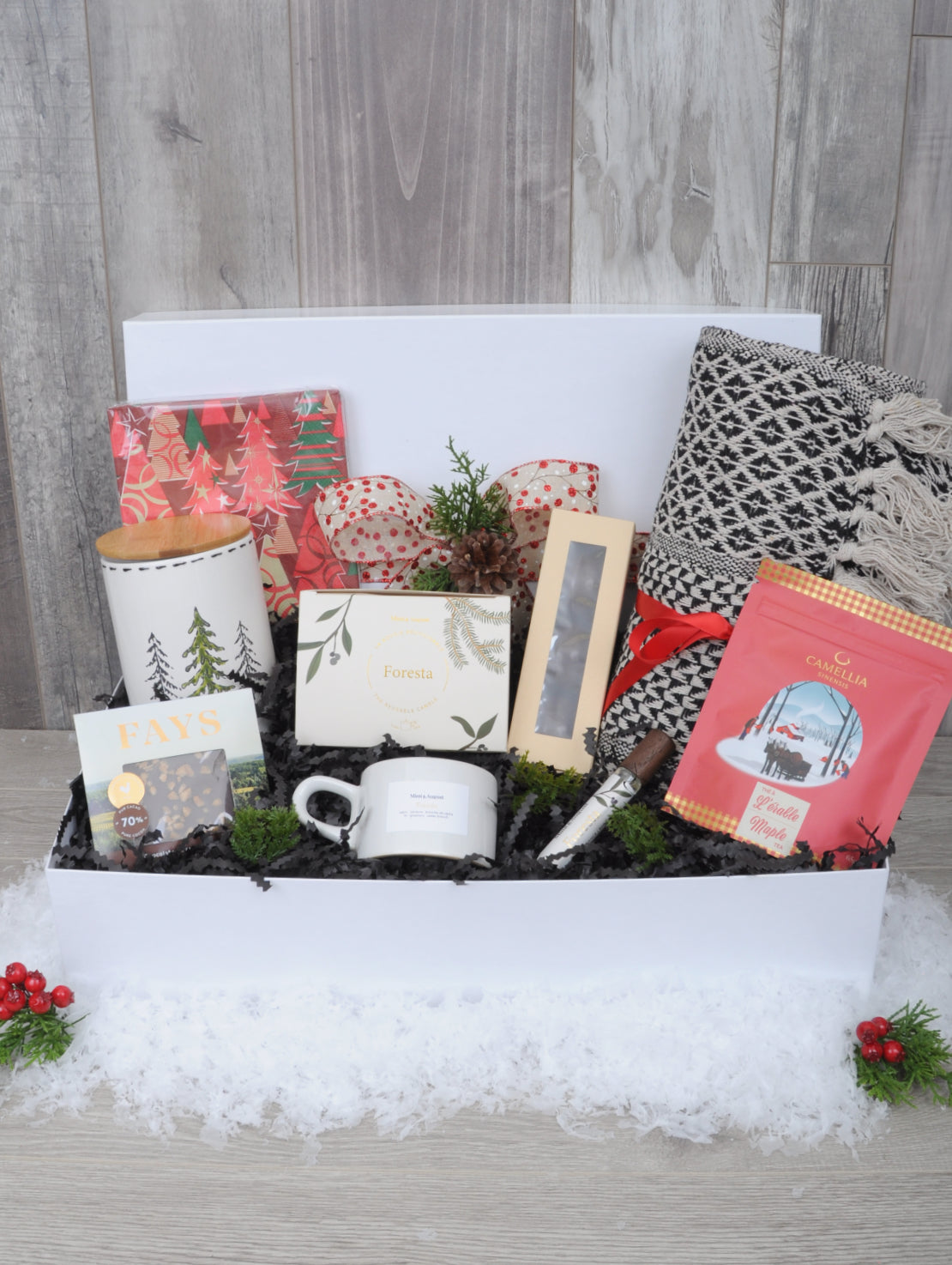 Relaxing moment as a gift for Christmas