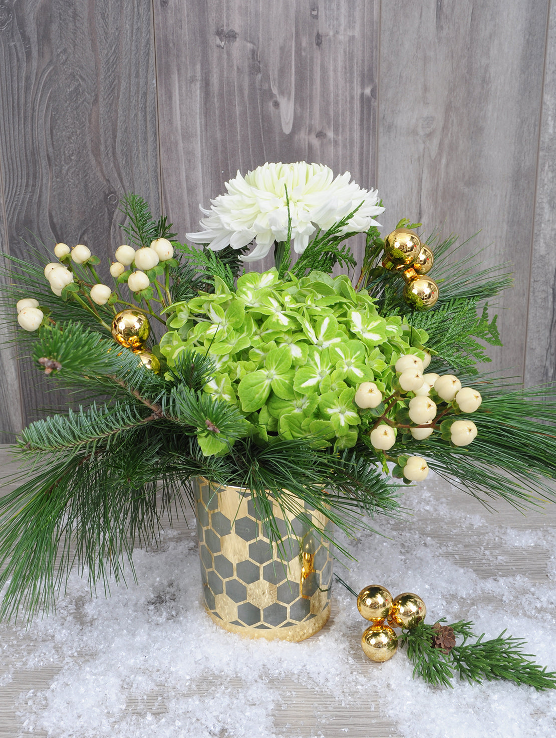 Bouquet de fleurs joyeuses fêtes