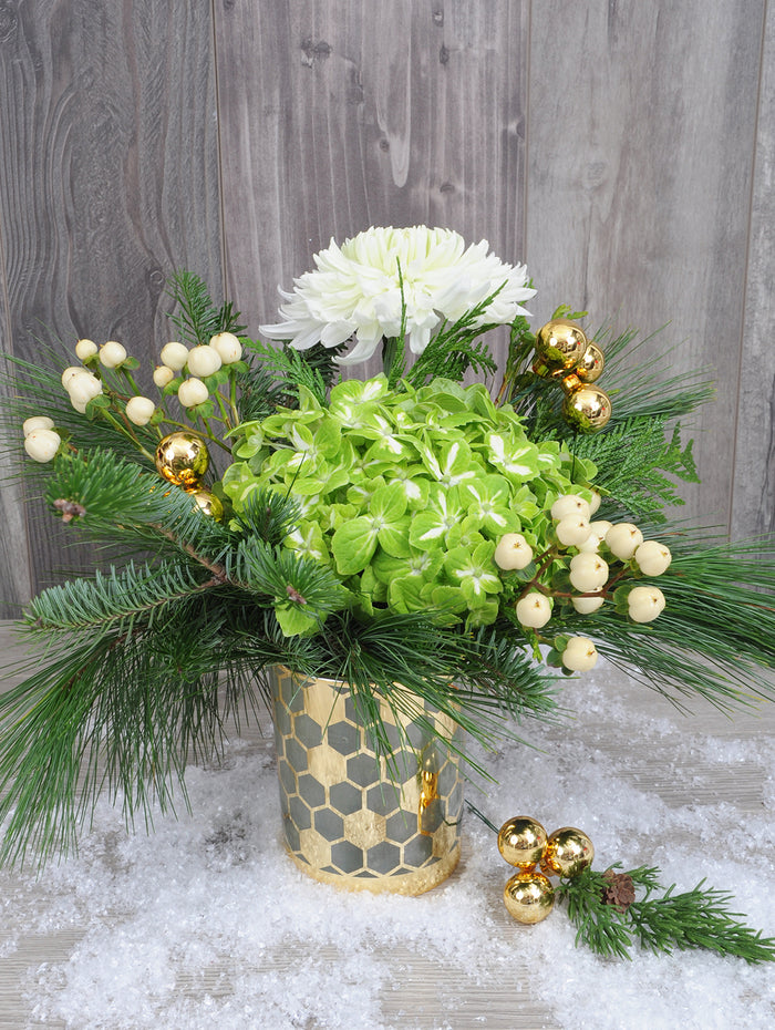 Bouquet de fleurs joyeuses fêtes 