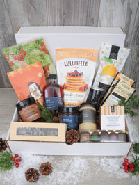 Boîte cadeau brunch festif pour Noël
