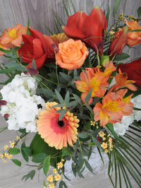 Chaleureux bouquet hivernal