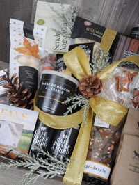 Panier cadeau luxe gourmand pour Noël