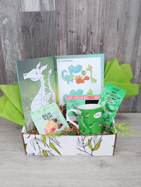 Le cadeau parfait bonbons et dinosaure
