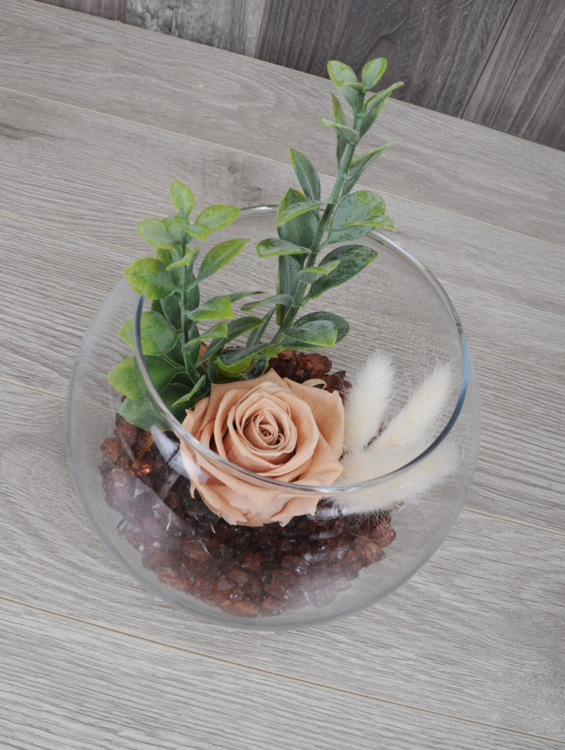 Rose éternelle en souvenir