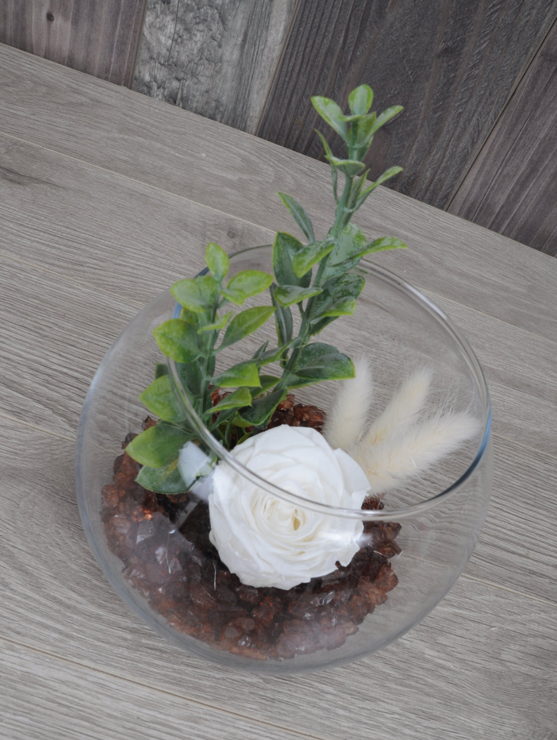 Rose éternelle en souvenir