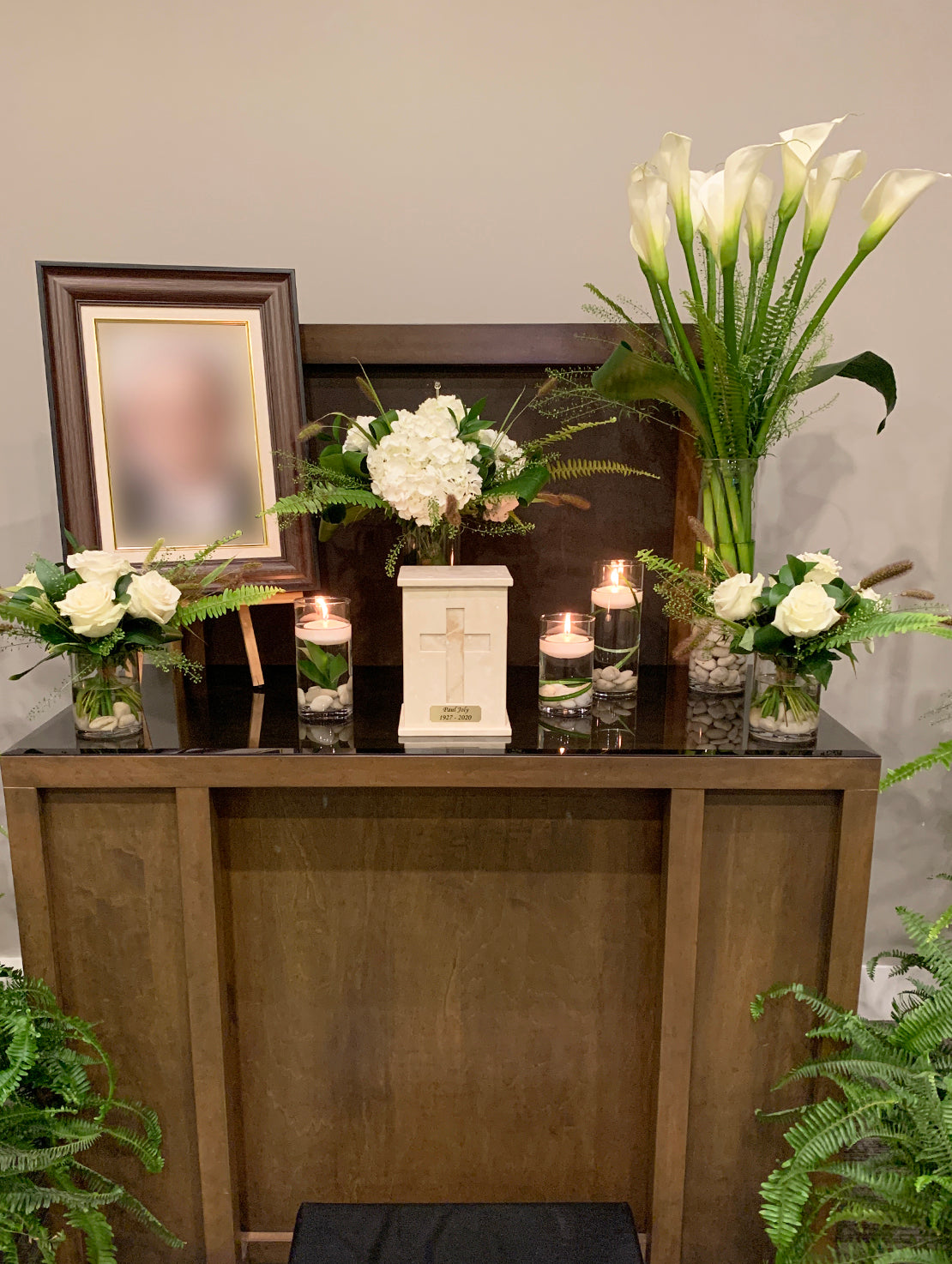 Flowers for country funerals