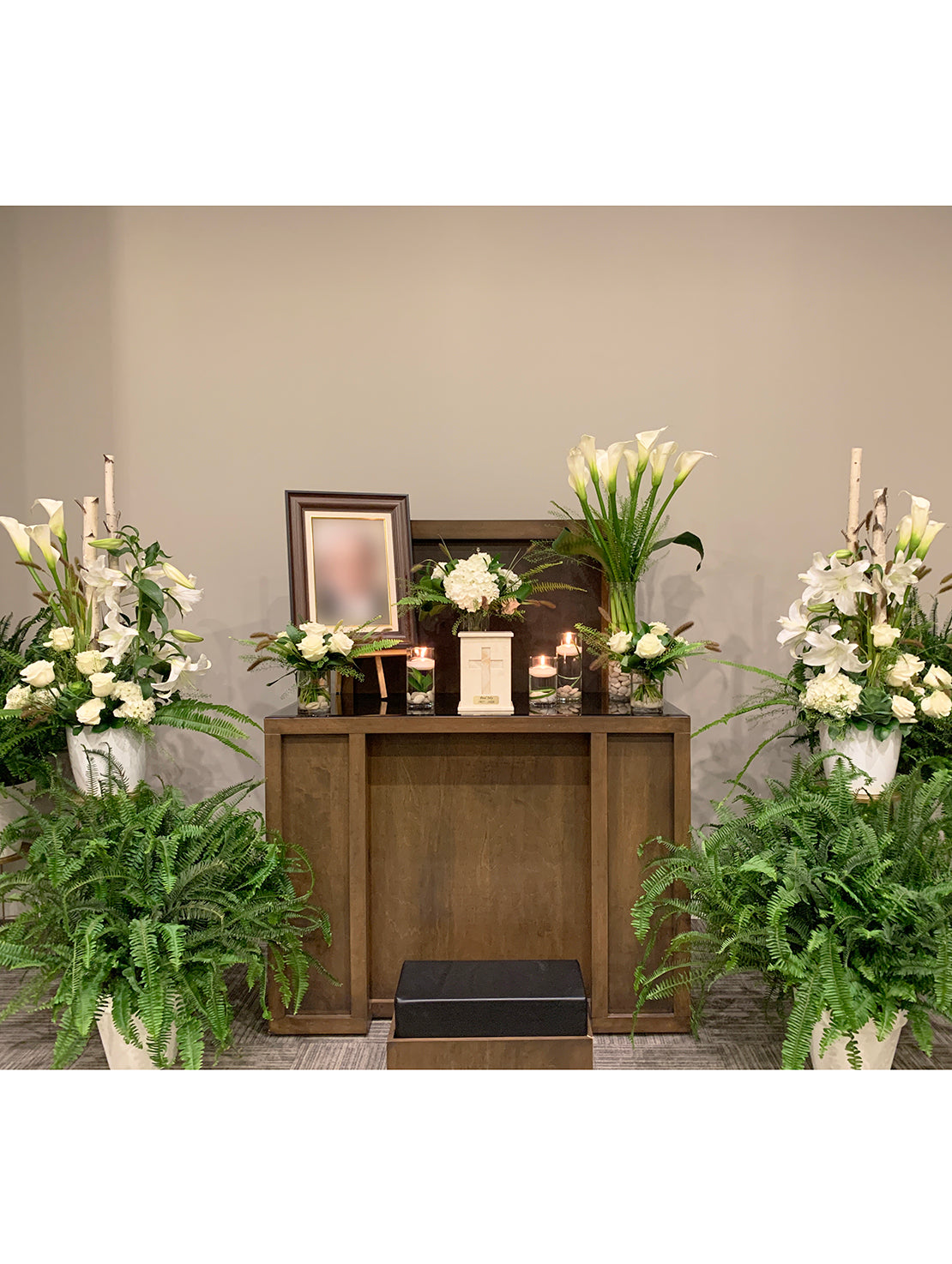 Flowers for country funerals