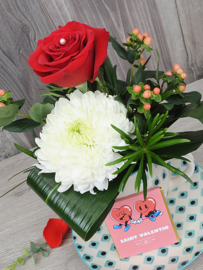 Livraison de fleurs et de surprises pour la Saint-Valentin