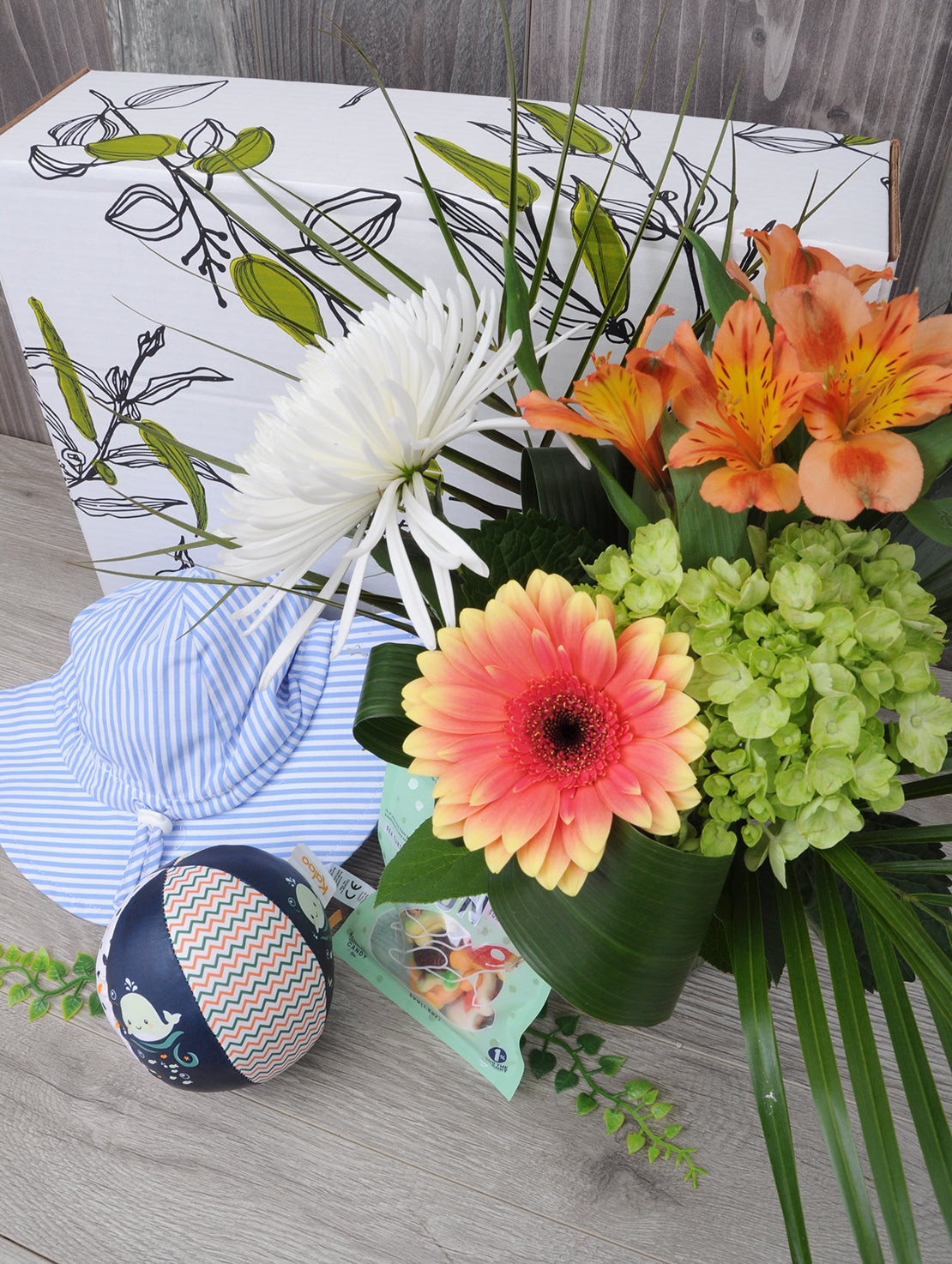 Summer baby gift box