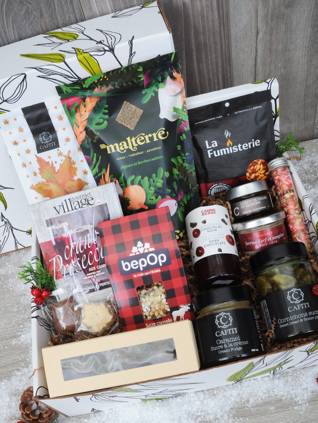 Boîte cadeau pour gourmand