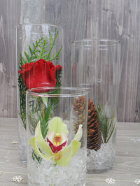 NOE296 le parfait centre de table en verre