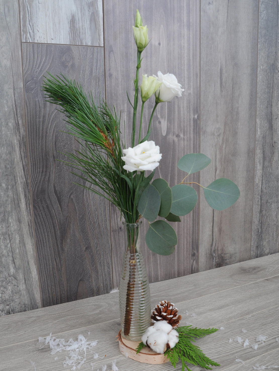 NOE303 centre de table elegance naturelle