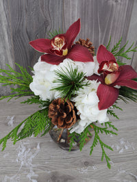 NOE304 bouquet de fleurs des fêtes