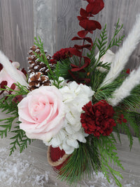 NOE307 livraison d'un bouquet douceur hivernale