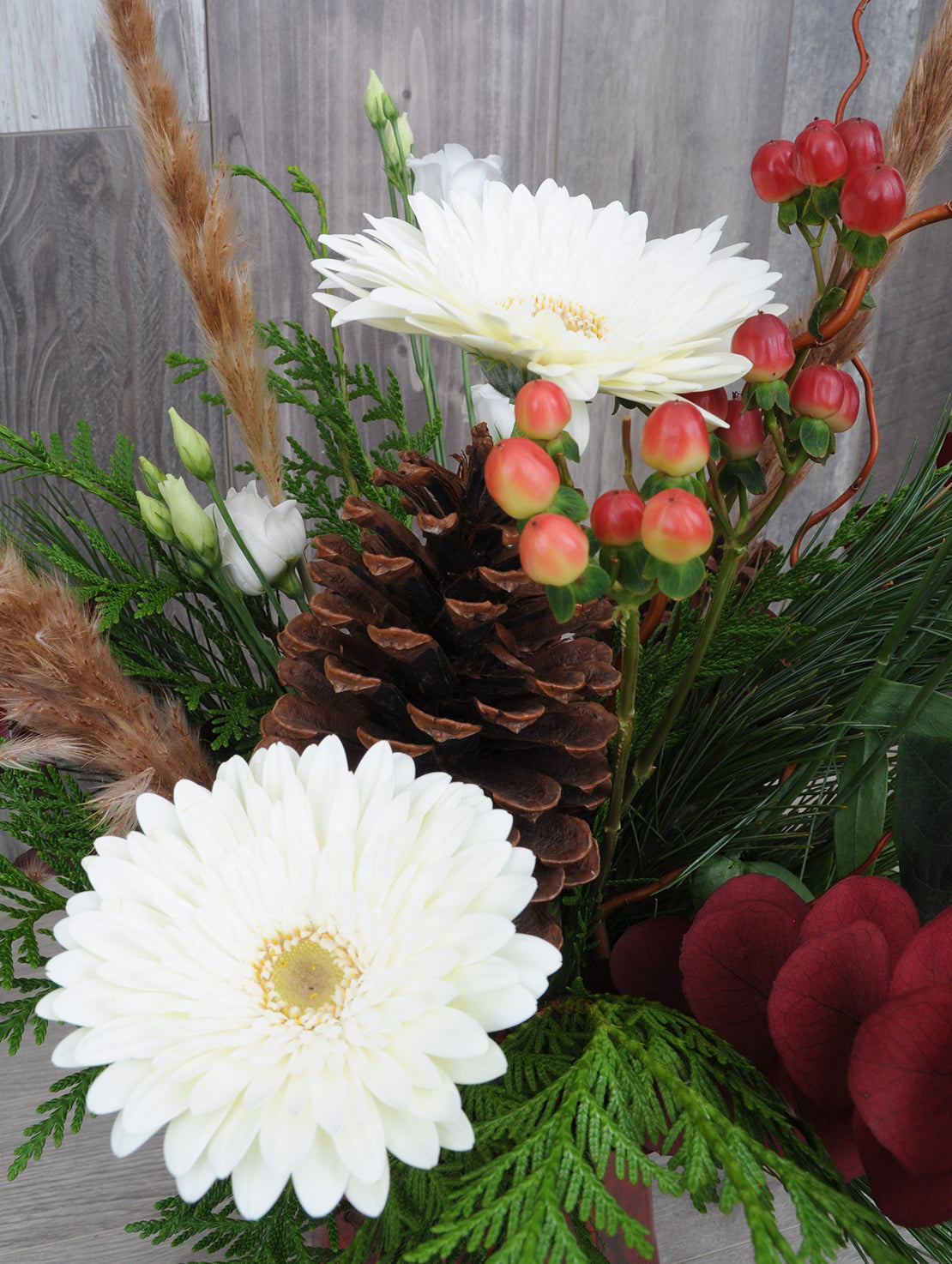 NOE310 bouquet de fleurs nature tendance