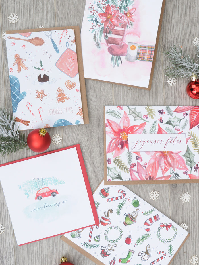cartes de noel quebecoises