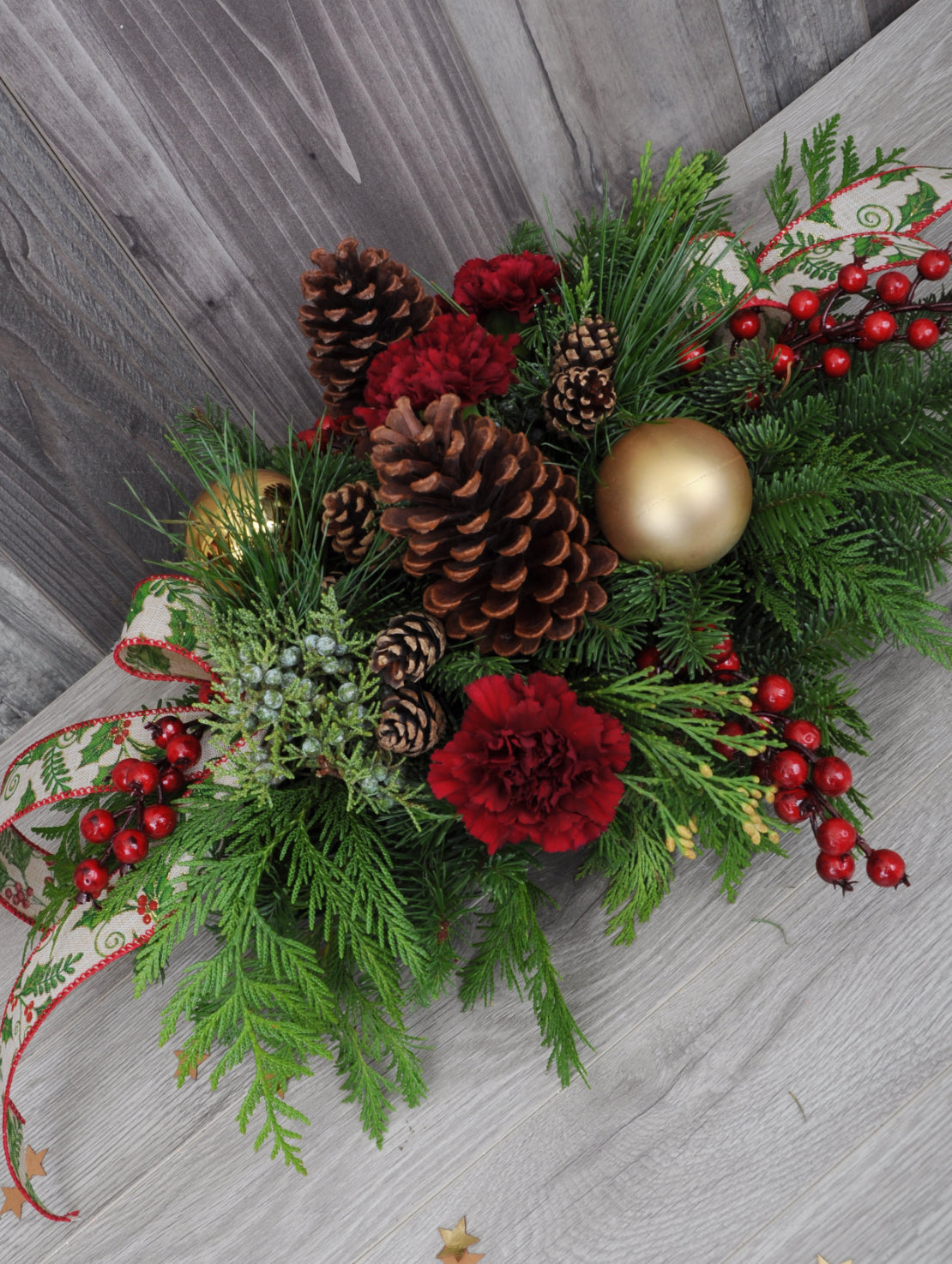 Centre de table parfait pour Noel