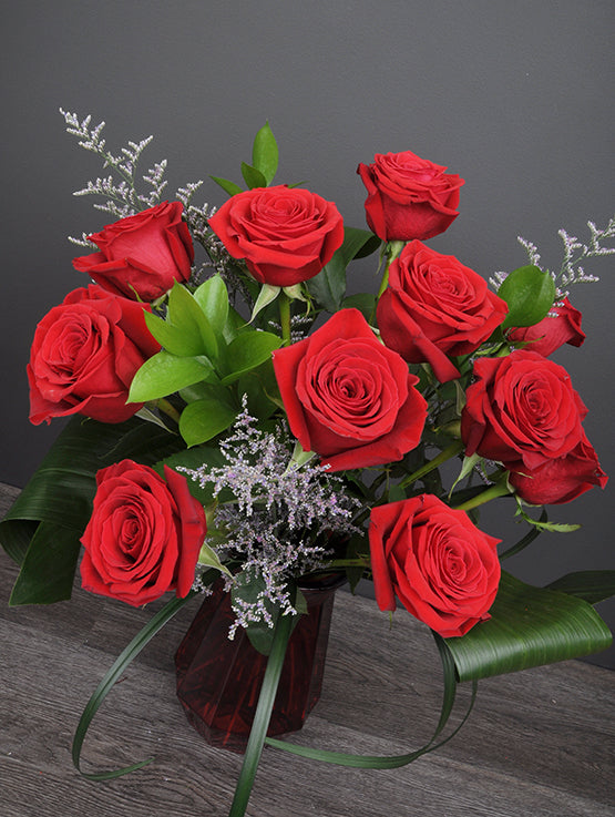 VAL096 bouquet de roses rouges