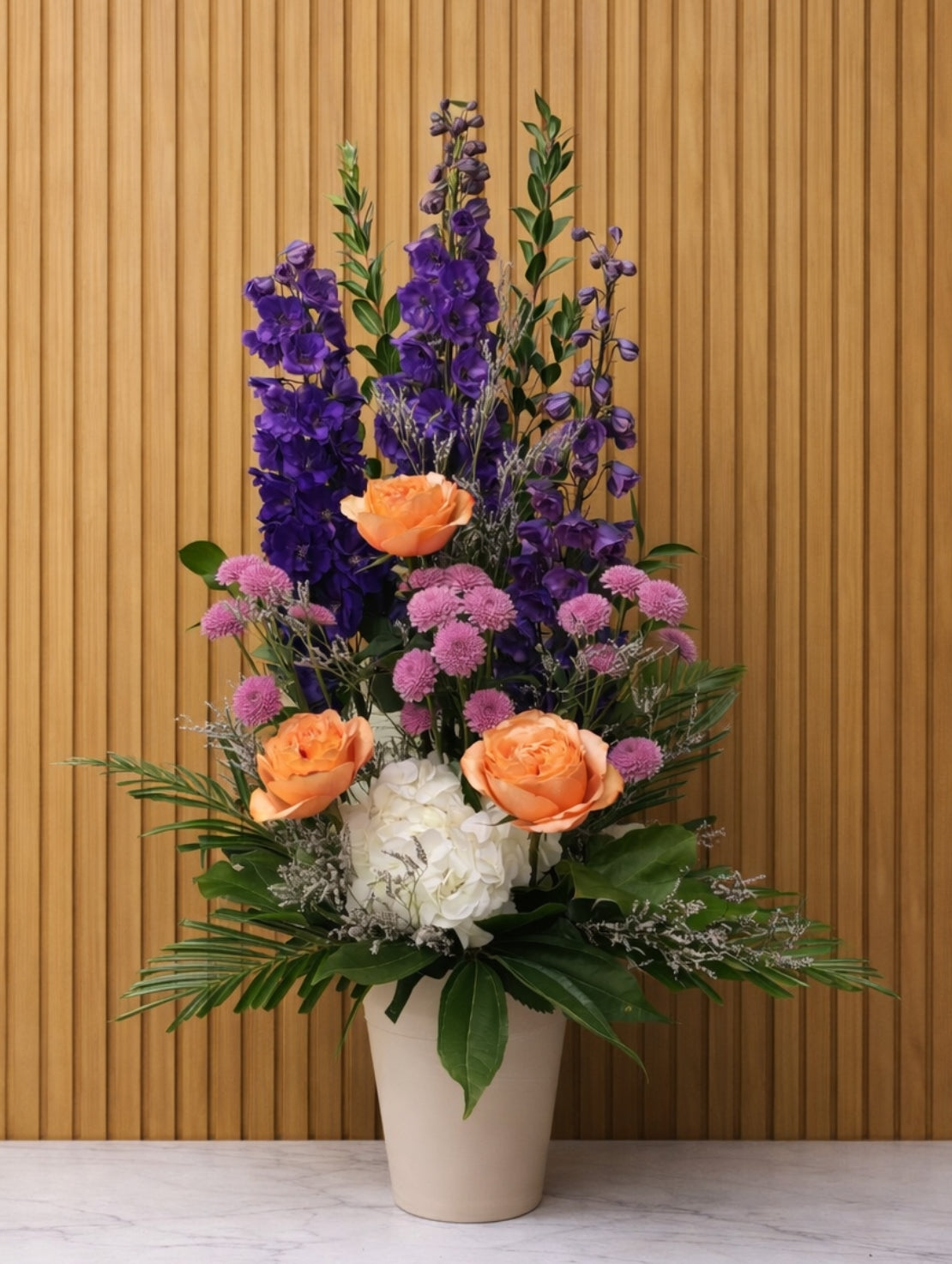 ARR078 Envoi de fleurs pour sympathies