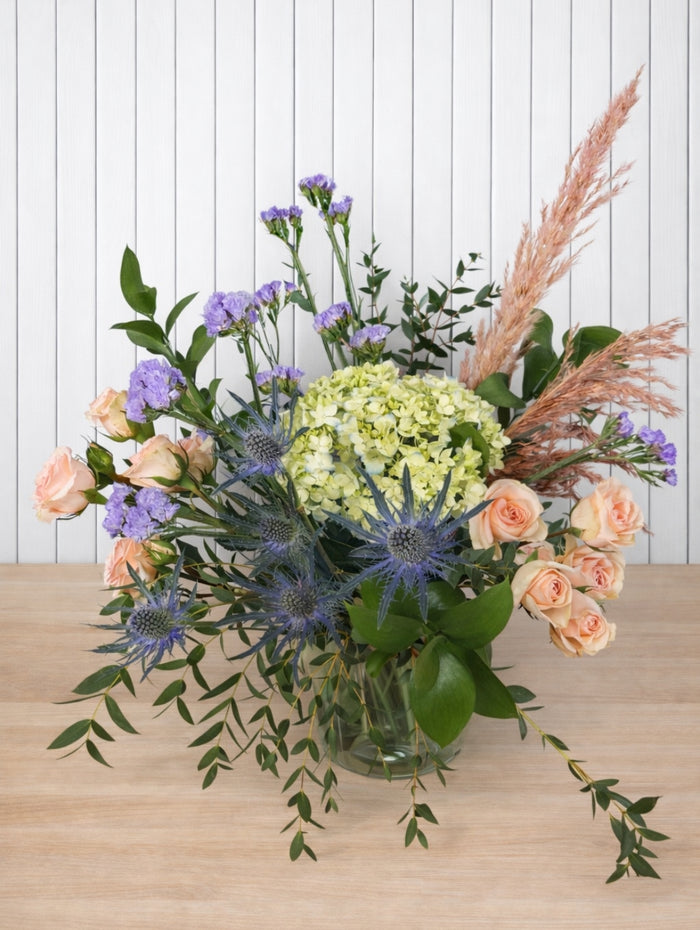 BQT147 Bouquet de fleurs doux bonheur