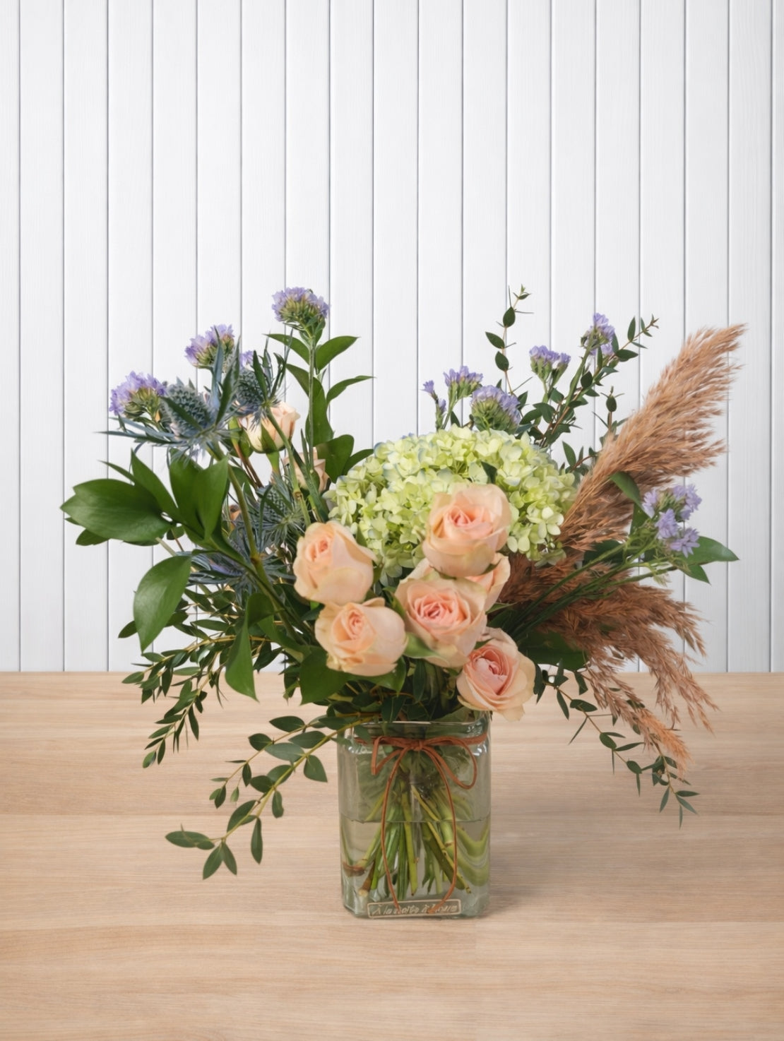 BQT147 Bouquet de fleurs doux bonheur