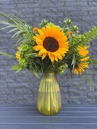 BQT151 Bouquet de fleurs 100% soleil