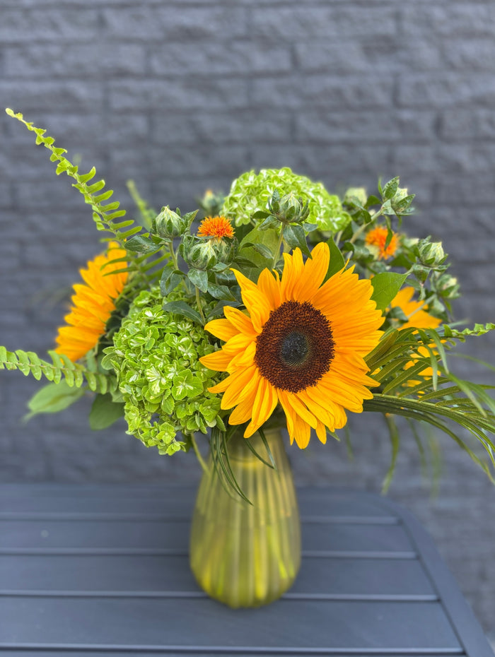 BQT151 bouquet de fleurs 100 pour cent soleil