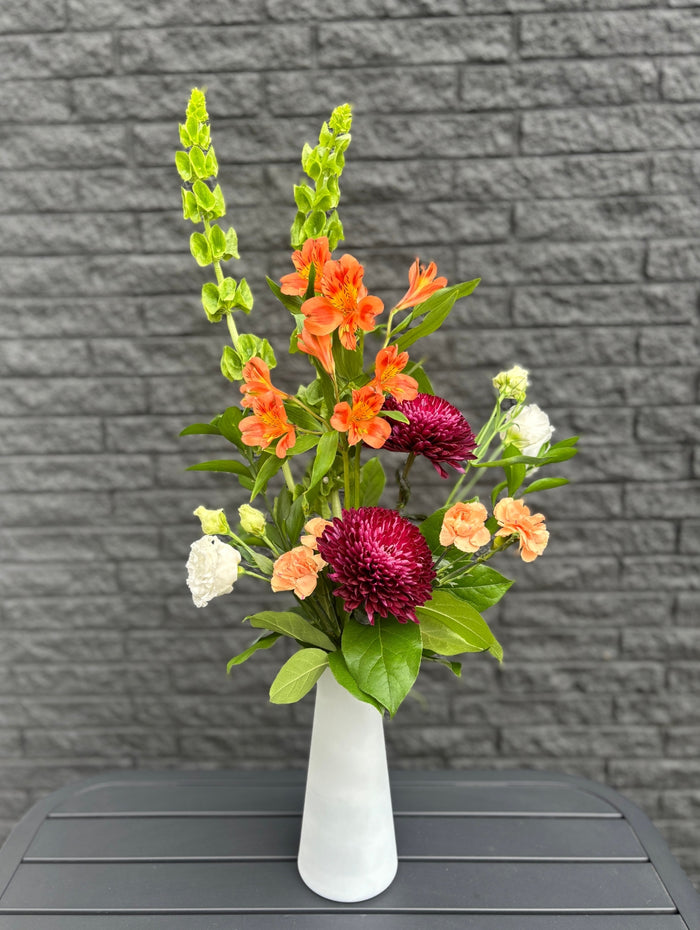 BQT163 Bouquet coloré élancé