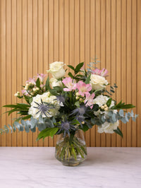 BQT190 Bouquet de fleurs rosé