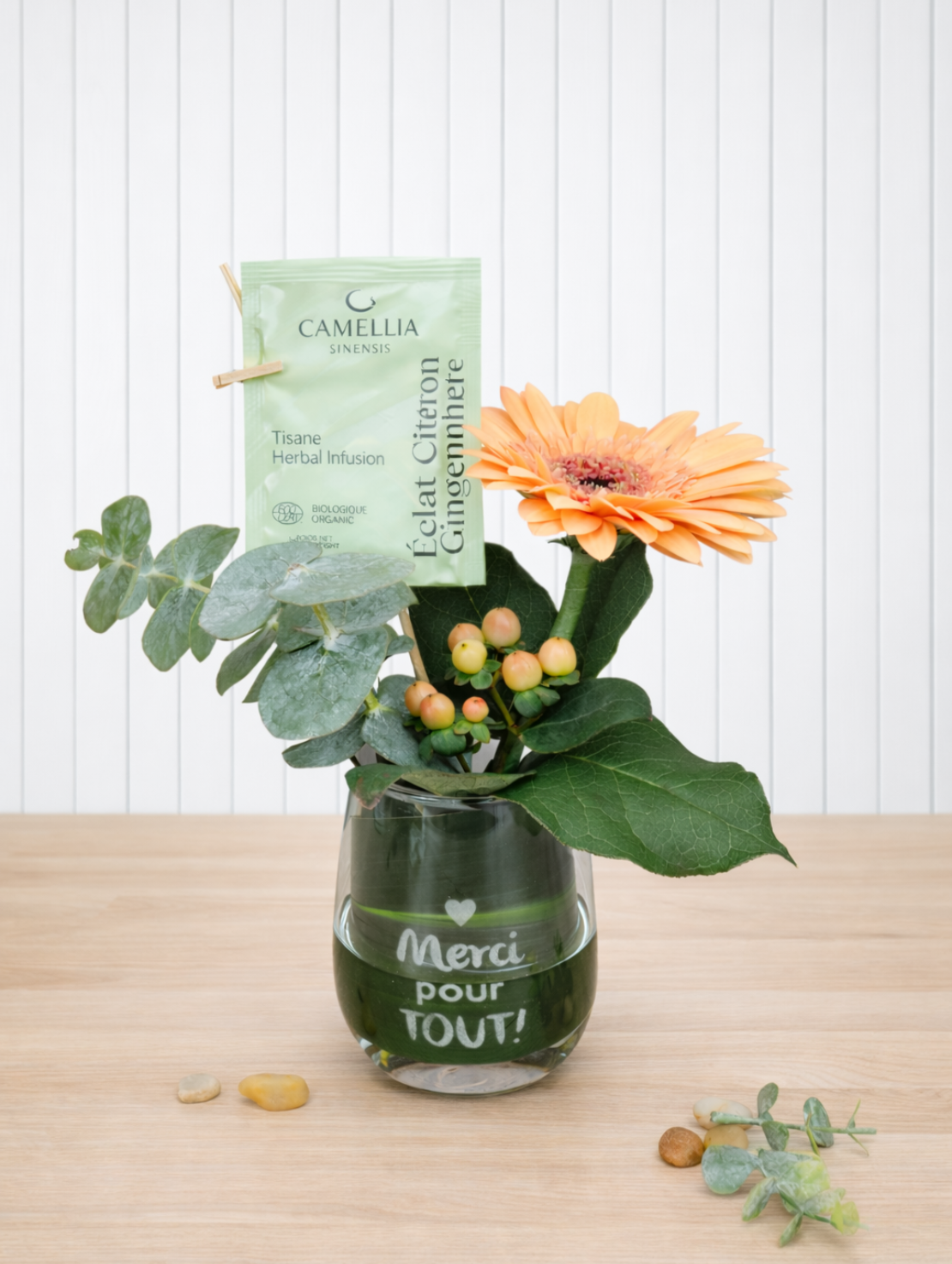 A flower to say thank you