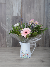Fleurs douceur en pichet