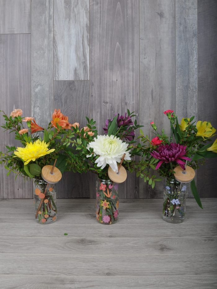 Joli bouquet à siroter