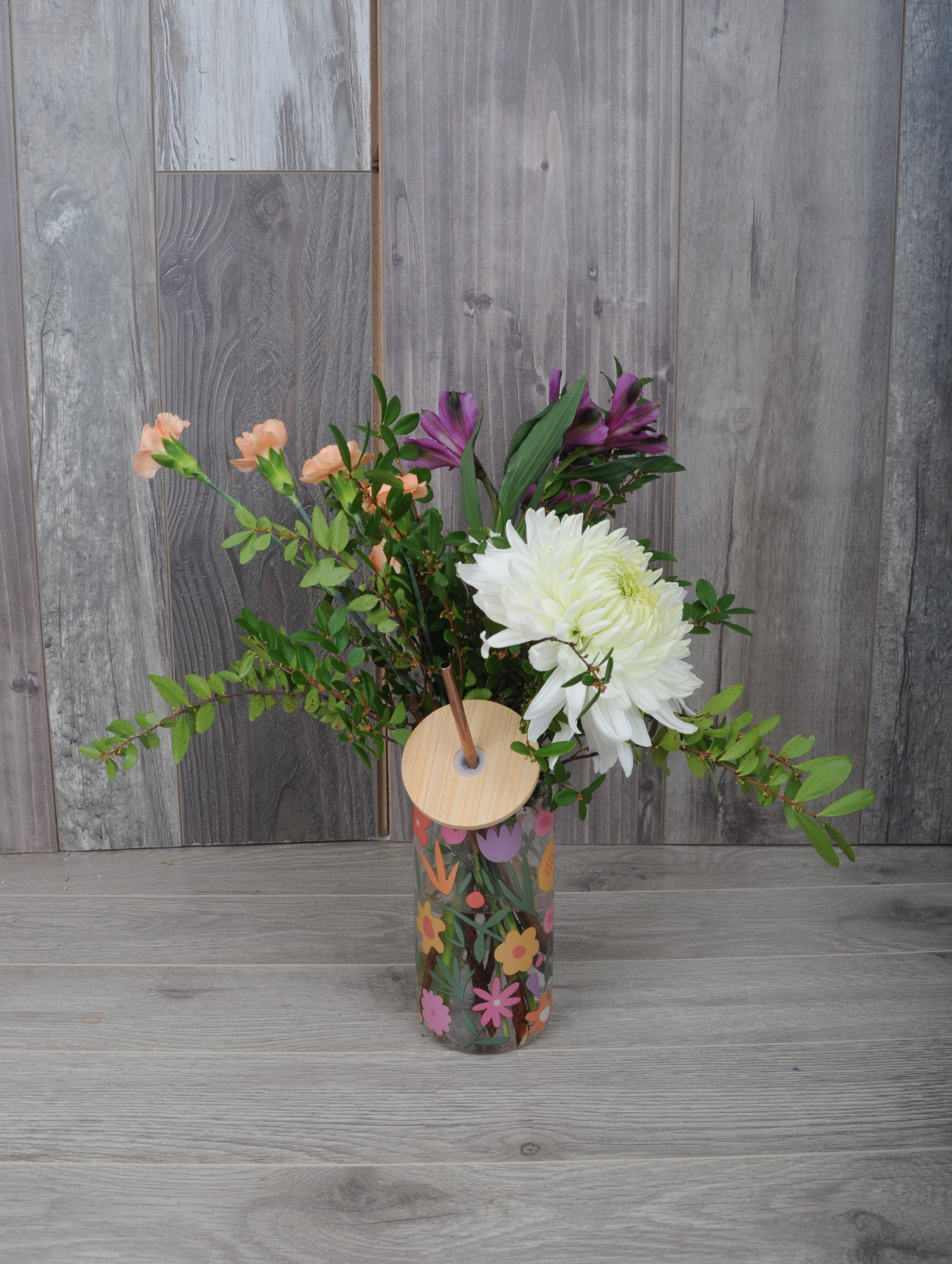 Joli bouquet à siroter