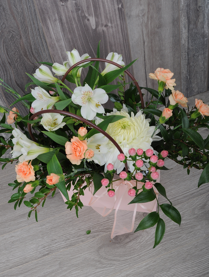 Sac floral à offrir