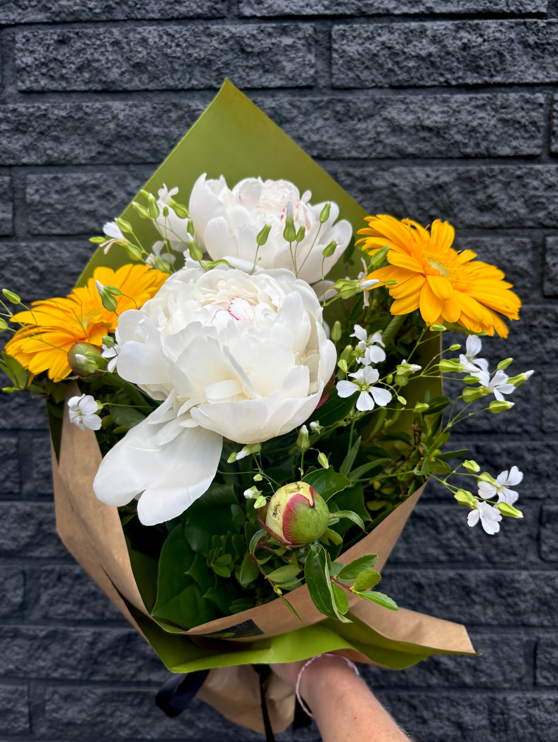 Bouquet de fleurs locales pour toi