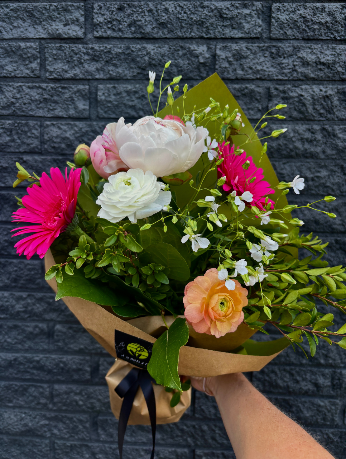Bouquet de fleurs locales pour toi